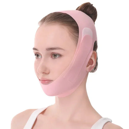 V-Line Face Shaper Bandage - Reusable Chin & Cheek Lift Strap for Youthful Skin Care